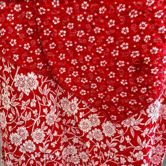 Vintage 70s Fadoosie western peasant style skirt and top set size 7 square dance - Picture 7 of 16